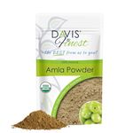 Davis Finest Organic Amla Powder 250g, Hair Growth & Shine, Strengthening, Thickening, Volumizing, Deep Conditioning Mask