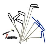 SOTRLO Paintless Dent Repair Rods Kit Hail Damage Repair Dent Removal Kit Dent Puller with Hammer and Tap Down