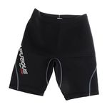 2mm Neoprene Men's Wetsuits Shorts Winter Swimming M L XL, Black, L