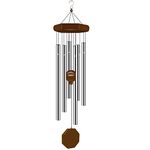 Wind Chimes for Outside, Wind Chimes Outdoor Deep Tone with 6 Tuned Tubes, Memorial Wind Chimes for Garden, Patio and Home