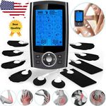 Tens Unit Muscle Stimulator Machine 36 Modes Pulse Massager Therapy Pain Relief