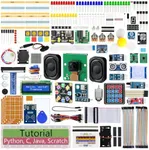 FREENOVE Complete Starter Kit for Raspberry Pi 4 B 3 B+ 400, Python C Java Scratch Code, 708-Page Tutorial, 138 Projects, 386 Items, Camera Speaker Sound Sensor (Raspberry Pi NOT Included)