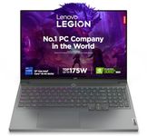 Lenovo Legion 7 Intel Core i9-12900HX 16" (40.64cm) QHD IPS 165Hz 500Nits Gaming Laptop (32GB/1TB SSD/Win 11/Office 2021/NVIDIA RTX 3080Ti 16GB/Alexa/3 Month Game Pass/Storm Grey/2.53Kg), 82TD009KIN