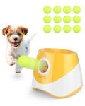 automatic ball launcher for dogs，ball launcher for dogs with 12 Tennis ball， dog ball thrower launcher,ball launcher for large dogs,tennis ball launcher for small dogs,self throwing ball machine