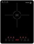 Fagor - Portable Lexie induction hob, 2000 W power and ultra-slim design, touch screen and 6 functions, 9 heat settings, black