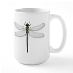 CafePress Cyrano Darner Dragonfly Mugs 15 oz (444 ml) Ceramic Coffee Mug