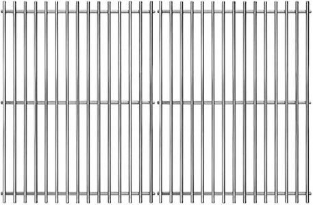 GFTIME 17-1/4"x13-1/4 Stainless Steel Cooking Grid for Grill Master 720-0670E, Broil Mate 7020-54, 7020-64, Huntington 6023-89, Kenmore, Tera Gear 1010007A, Nexgrill 720-0773 Gas Grill, 2 Pack