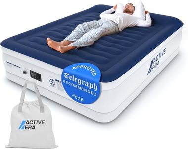Active Era King Inflatable Mattress – Air Bed with Built-In Pump