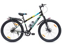 TATA STRYDER Neutron Fat Tyres Sports Cycle in 26t Wheel Size with Extra Fat Tyres of 26 * 3.00 with Dual DISC Brake with Integrated Carrier with Front Suspension Fork for 13+ Age Group