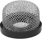 Saillong Stainless Steel Mesh Strainer ¾ Inch -14, Aerator Screen Strainer Stainless Mesh Compatible with Livewell Pump, MA-023 Screw on Strainer Industrial Plumbing Inline Strainers (1 Pcs)