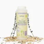 WIISH Baby Oatmeal Bubble Bath - Baby Bubble Bath for Sensitive Skin with 30% Colloidal Oatmeal | Aloe Vera Extract Powder + Healing Ingredient, Soothing Itchiness, Rashes, Dryness 8 oz