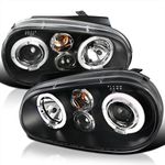 Spec-D Tuning LHP-GLF99JM-TM Black Projector Headlight (Halo Led)