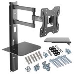 Maclean MC-771 Wandhalterung mit Ablage 23"-42" 200x200 VESA LCD LED Plasma TV Halterung