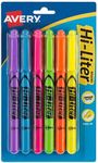 AVERY Hi-Liter Pen-Style Highlighte