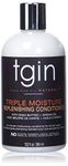 TGIN Thank God It's Natural Triple Moisture Replenishing Conditioner With Shea Butter + Argan Oil 13 fl oz