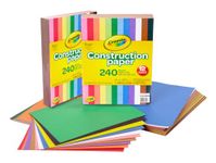 Crayola Construction Paper Bulk, 10 Colors, Great For Crafts, 480Count