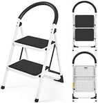 COSTWAY 2/3/4 Step Ladder, Folding 