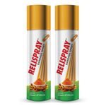 RELISPRAY Bandage Spray | Ayurvedic Spray | Antiseptic Spray |Power of HALDI | Creating Waterproof, flexible skin-like layer | 36g Pack of 2