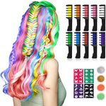 Hair Chalk for Girls, Kastiny 10 Pi