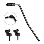 MAXCHEER 6MM Screw-in Electric Guitar Tremolo Arm Whammy Bar Thread Whammy Bar for Floyd Rose Tremolo System, Electric Guitar Replacement (Black)