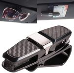 Robustt Universal Car Sun Visor Sunglasses Holder (Pack of 2) | Secure Dual Glasses Storage | Shock-Proof Design | Easy Clip-On Installation | Hold Cards, Pen, Sunglasses, Tickets & More