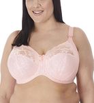 Elomi Women's Molly Nursing Bra: Comfort & Support. Banded Underwire Easy Release Nursing Clasp UK Sizes F-KK US Sizes DDDD-O, Blush, 36J