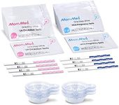 Ovulation Test Kit (HCG15-LH40), 15 Pregnancy Test Strips & 40 Ovulation Test Strips with 55 Urine Cups Reliable & Quick Early Pregnancy Test Ovulation Test Kit (55 pack)