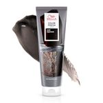 Wella Professionals Color Fresh Masks|Cool Espresso|Natural Shade|Temporary Color|Damage Free|Color-Depositing Hair Mask With Avocado Oil|Silicone-Free|5 Fl oz