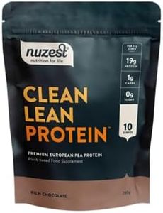 Vegan Protein Powders by Nuzest - Clean Lean Protein - Rich Chocolate - Plant Based Pea Protein Shake - Low Calorie & Low Carb - Gluten Free - Dairy Free - 250g (10 Servings)