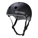 187 Killer Pads Pro Skate Helmet with Sweatsaver Liner, Black Matte, X- Large