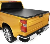 YITAMOTOR Soft Tri-fold Truck Bed Tonneau Cover Compatible with 2019-2024 Chevy Silverado/ GMC Sierra 1500 New Body Style, Fleetside 5.8 ft Bed