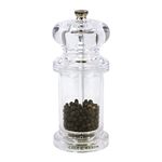 Cole & Mason 505 Pepper Mill - Acrylic Pepper Grinder Includes Precision Mechanism and Premium Peppercorns