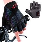 BOILDEG Cycling Gloves Full Finger Mountain Bike Gloves with Anti-Slip Shock-Absorbing Pad Breathable,Touchscreen MTB Road Biking Gloves for Men/Women