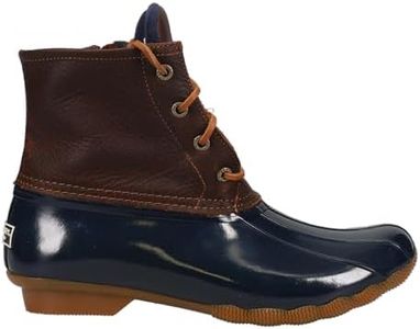 Sperry Top-Sider Women s Saltwater Core Tan Navy Rain Boot Tan/Navy 8 B(M) US