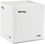 Morrell Targets 24 Inch Heavy Duty Commercial Indoor Range Adult Field Point Square Cube Archery Target w/ 4 Shooting Sides and Nucleus Center, White