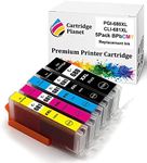 Cartridge Planet 5 Pack (1BK,1PBK,1C,1M,1Y) Compatible Ink for Canon PGI-680XL CLI-681XL PGI680XL CLI681XL XXL for Canon TR7560 TR7660 TR8560 TR8660 TS6160 TS6260 TS6360 TS6365 TS706 TS8160 TS8260 T..