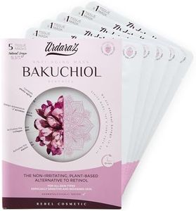 Ardaraz Maschere per il Viso Idratanti Antirughe con Bakuchiol e Acido Ialuronico. Pack da 5
