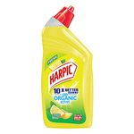 Harpic Organic Active Disinfectant Toilet Cleaner Liquid, Citrus - 500 ml | India's # 1 Toilet Cleaner