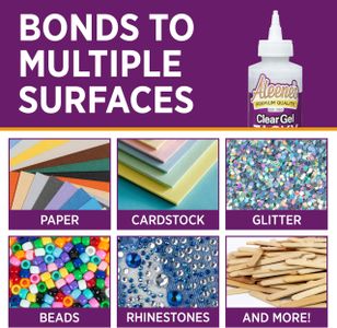 Aleene's Clear Gel Craft Glue, 4oz – Transparent Adhesive