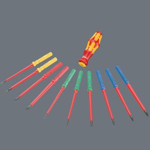 Wera Kraftform Kompakt VDE Screwdriver Set – 26-Piece Insulated Tools
