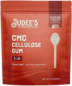 Judee's Premium CMC Powder 5 lb - Use in Fondant, Frostings, and Cake Decorations - Improves Gluten Free Dough - Prevents Ice Crystals in Frozen Foods