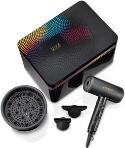 Diva Pro Styling Atmos Dry Compact Diffuser Hairdryer - Ultra high-Powered, Lightweight and Incredibly Quiet