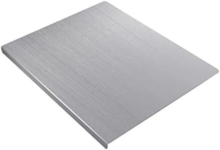 Cutting Boards, Heavy Extra Large 304 Stainless Steel Cutting Mats Chopping Baking Pastry Boards (Size : 50X40cm)