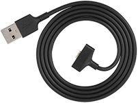 USB Cable,Fitbit Charger USB Cable for Fitbit Ionic Watch Replacement USB Charger Charging Cable Cord for Fitbit Ionic, Black