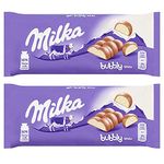 Milka Bubbly White Chocolate, 2 x 95 g