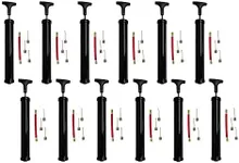 BIGGZ (12 Pack) Ball Pumps W/Needles - Bulk Wholesale Soccer Balls & Sports