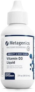 Metagenics D3 Liquid – Vitamin D Supplement 2 fl. oz. – Support for Bone, Cardiovascular, and Immune Health* | 2,275 Servings
