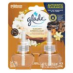 Glade Elegant Amber & Oud PlugIns Scented Oil Air Freshener Refills - 2ct/1.34 fl oz