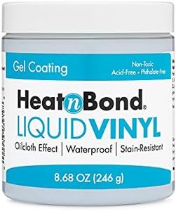 HeatnBond Liquid Vinyl Water Proof and Stain Resistant Gel Coating, 8.68 oz