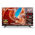 FPD 32 Inch Smart TV 720p HD Powered by Tizen OS Compatible with Samsung TV Plus, Dolby Audio, HDR 10, Gaming Hub, SmartThings, Voice Control, Built-in Miracast, Flat Screen Television (AT32-P1, 2026)